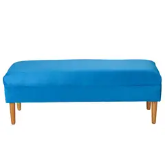 BODEVIR - Banqueta Provenza Liso 2C Felpa 04 Azul Rey