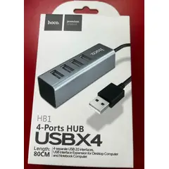 HOCO - HUB ADAPTADOR USBX4 HB1