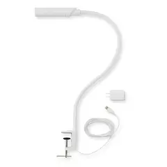 GENERICO - Reliable – UberLight Flex 3100 TL Clamp Blanco – Accesorio Lampara Tornamesa