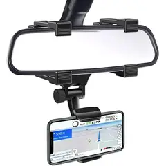 MOVI - Porta Celular Espejo Retrovisor Giratorio