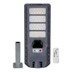 GENERICO - Foco Solar Exterior 400w Sensor De Movimiento Ip65 + Control