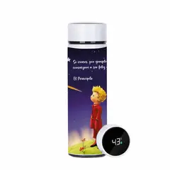 GENERICO - Termo Estampado El Principito / Le Petit Prince 450 ml Indicador Led