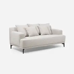 ROSEN - Sofá Soho 2.5 Cuerpos Tela Crudo