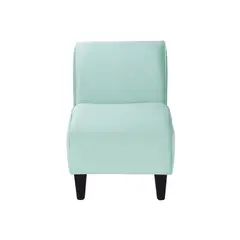 BODEVIR - Poltrona Soft Felpa 00 Verde Agua