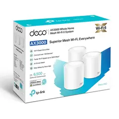 TP LINK - Set 3 Router Tp-link Sistema Deco X50 Wi-fi 6 Mesh AX3000 Alexa Google