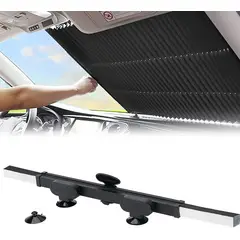 MOVI - PARASOL RETRÁCTIL PARA AUTOS Y CAMIONETAS XL