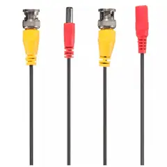 ESHOPANGIE - Pack X6 Cable Camaras Seguridad Cctv Video Y Poder Bnc 15 M