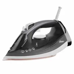 OSTER - Plancha a Vapor Base Ceramica Grande Gris