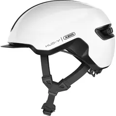 ABUS - Casco Bicicleta Hud-Y Blanco Brillante Talla L 57-61cm