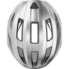 ABUS - Casco Bicicleta Macator Plata Brillante Talla S 51-55cm