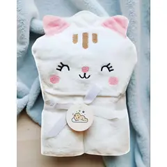 GENERICO - Toallas con capucha de baño para bebé niña
