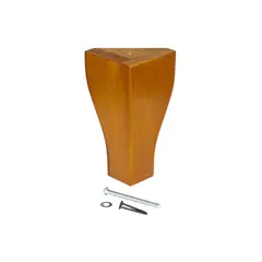 BLOCCARE - Kit 4 Patas Universales Para Cama Europea - Miel 19.5 cm