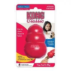 KONG - Juguete Classic Para Mascotas Perros Talla M 7-16 Kg