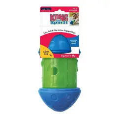 KONG - Juguete Dispensador De Comida Para Perro Grande Spin It