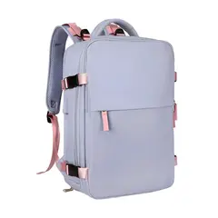 GENERICO - Bolso Mochila Cabina Mujer Viaje Avion 20lt Puerto Usb Utazo