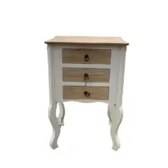 INTERACTIVE STORE - Velador 3 cajones rusty