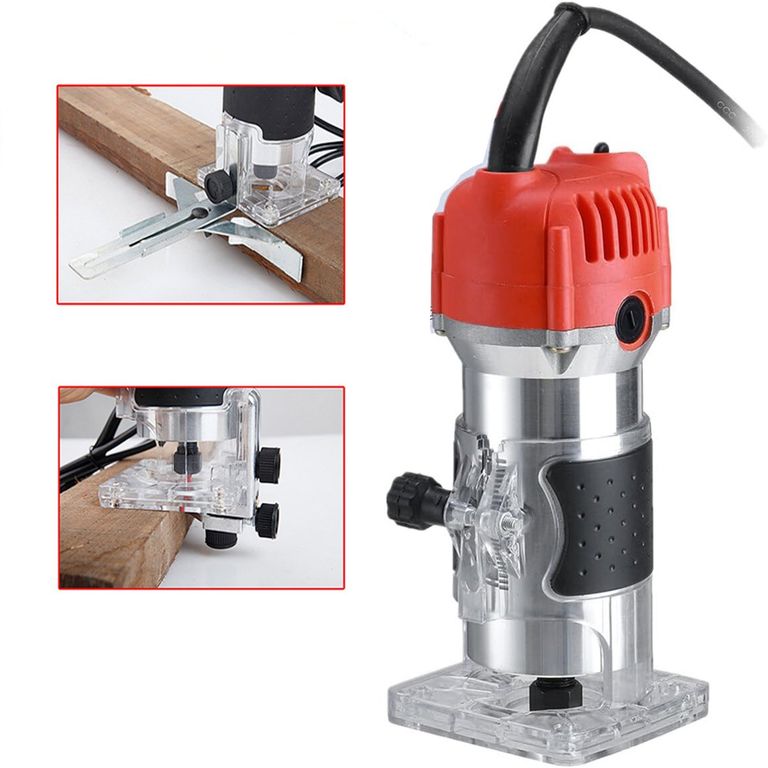 800W Enrutador De Madera Eléctrica 33000rmp De 6 mm