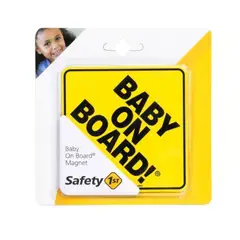 SAFETY 1ST - Letrero Bebé a Bordo Magnético