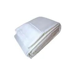 GENERICO - Sabanas Bambu QUEEN con 2Fundas 100% Lyocell 300hilos SgreenBlanco