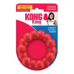 KONG - Ring Juguete Anillo Para Perros Pequeños Talla S M