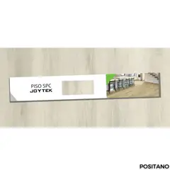 JOYTEK - Piso Vinílico SPC 5 mm Positano 123x18 cm 225 m2 1 Caja 10 Uni