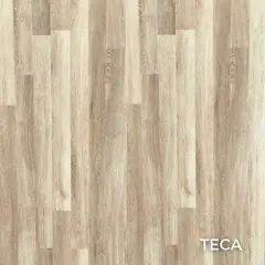 JOYTEK - Piso Flotante 8 mm Teca 122x20 cm 244 m2 1 Caja 10 Uni