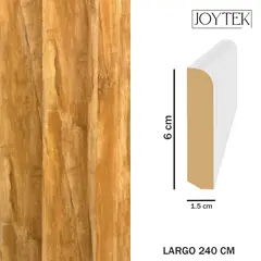 JOYTEK - Guardapolvos MDF Rustico 1 Unidad - 240 cm
