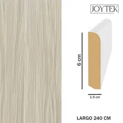 JOYTEK - Guardapolvos MDF OAK Grey 1 Unidad - 240 cm
