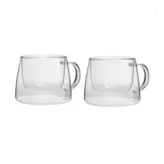 COQUINARIA - Set 2 Mugs de vidrio 250ml