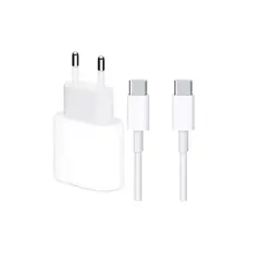 APPLE - Cargador 20W Original + Cable C - C 1mt