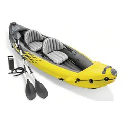 U BUY - Kayak Inflable 312x91x51cm Color Amarillo
