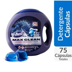 INFINIX - Detergente en Cápsulas 75 Pods KiosClub Kiosclub