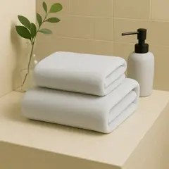 COSAS CASA - Toalla Gris Microfibra 100x140