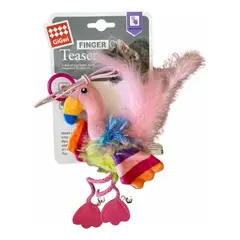 GIGWI - Juguete Para Mascota Gato Finger Ring Con Catnip