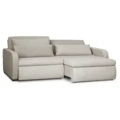 RE DECORA - Sofá Cama 2 Cuerpos Zurich 208 cm Arena