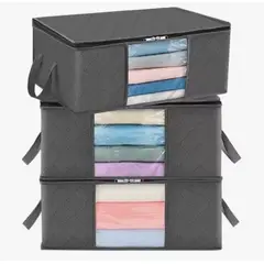 GENERICO - Bolsas Organizador Ropa Set 3 Unidades
