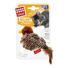 GIGWI - Juguete Interactivo Para Mascotas Gatos Pájaro Melody