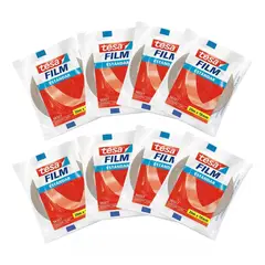 TESA - Cinta adhesiva transparente uso general 18 mm 20 m