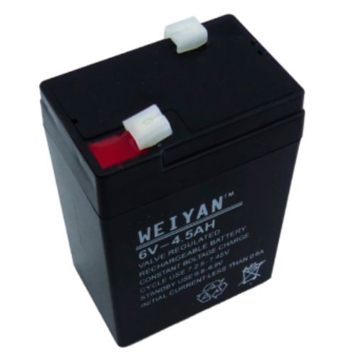 Bateria 6 Volt 4 Amp Repuesto, Marca WEIYAN