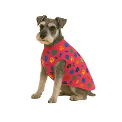 GENERICO - Capa de Polar para perro talla XL 45 CM Schanauzer, Cocker - Rosa - XL