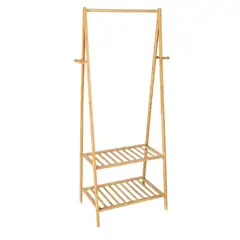 SOHOGAR - Perchero organizador 2 niveles 163x100x42 cm