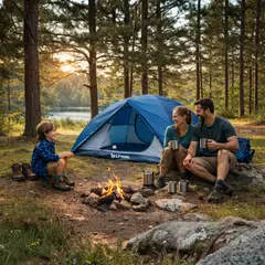 WILD TRAVEL - Carpa Horizon 2 Impermeable 2 Personas Trekking