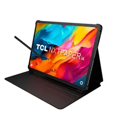 TCL - Tablet NXTPAPER 14 256GB + 8GB Lápiz + Flip Case