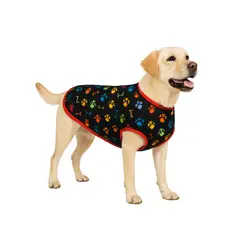 GENERICO - Capa de Polar para perro talla 6XL 73 CM Labrador, Golden - Negro - 6XL