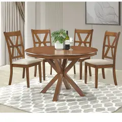 MSA MUEBLES SANTA ANA - Juego de Comedor 4 Sillas Morelos