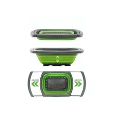 GENERICO - Cestas de lavado flexibles y plegables con tapon