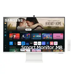 SAMSUNG - Monitor Smart M80D 32" UltraHD 3840x2160 HDMI/Wi-Fi Plano