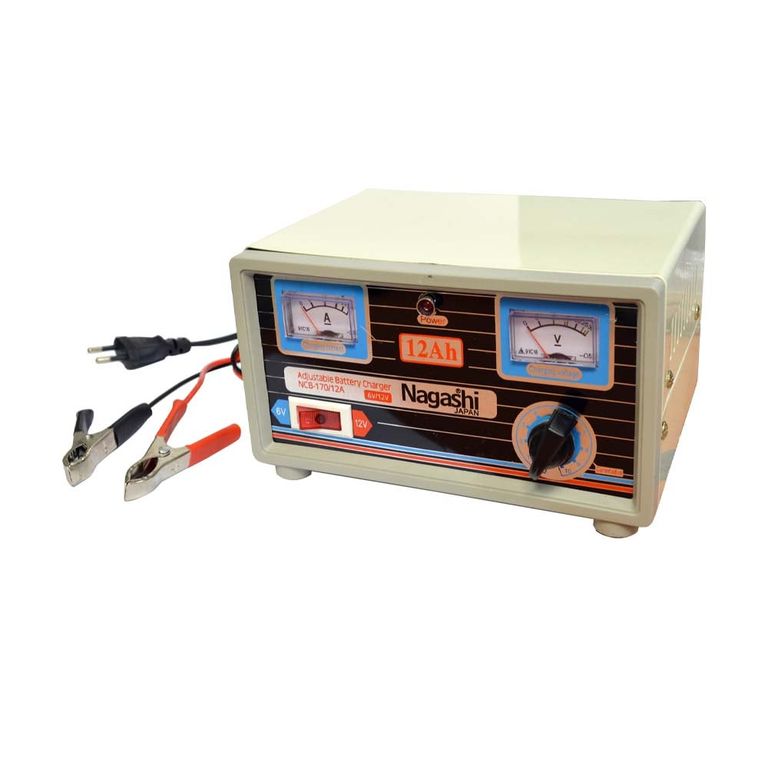 CARGADOR DE BATERIA 6V12V NCB-170 12A