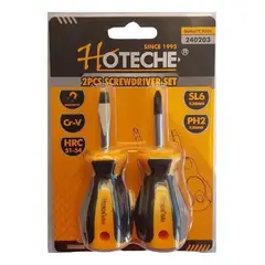 HOTECHE - Destornilladores Mini 2 Pzs Plano Y Cruz 240203