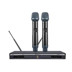 RELACART - UR-222D Sistema inalambrico Doble de Mano